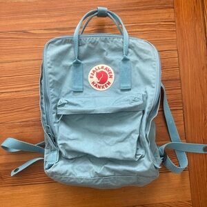 Fjallraven Kanken Backpack blue regular size